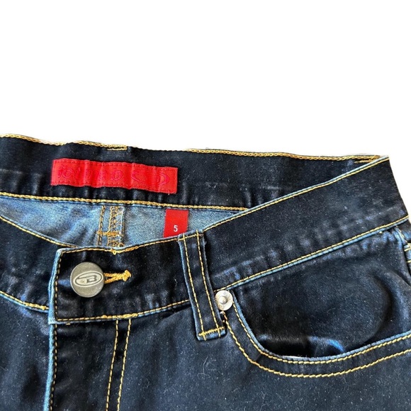 Y2k vintage BONGO suede jeans - Picture 8 of 8